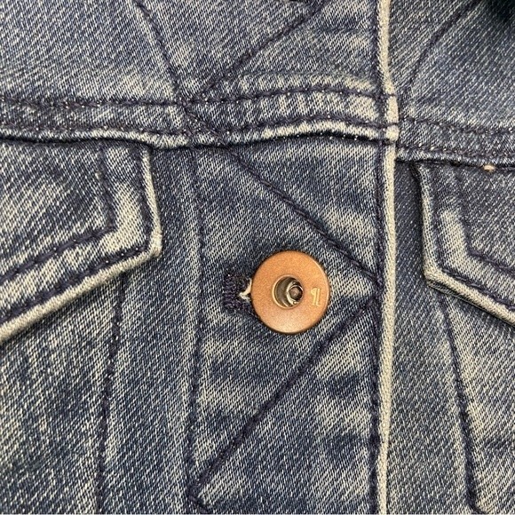 Anthropologie Pilcro and the Letterpress Classic Denim Trucker Jacket Size XS P - Picture 5 of 12